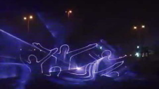 Laser Show at IAMS 2012
